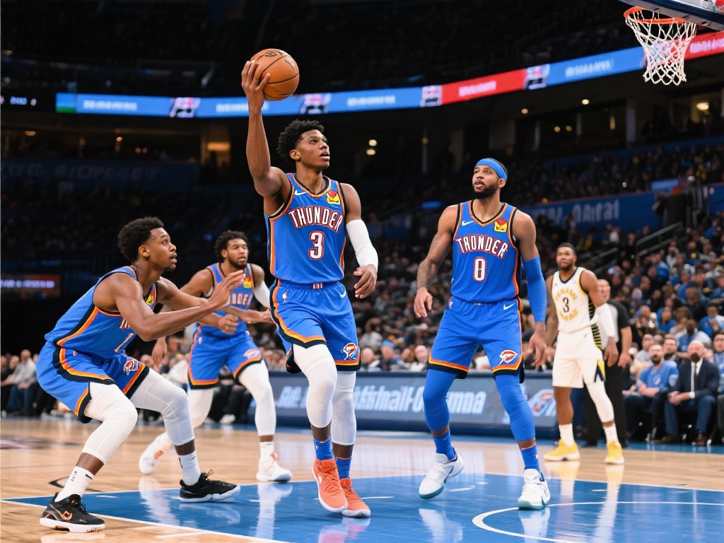 除了亚历山大的个人高光，雷霆球队的团队合