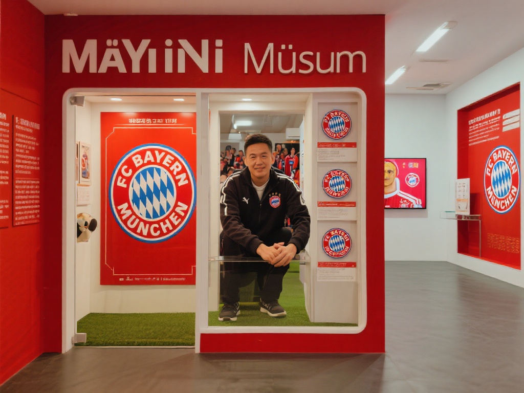 胡洋的迷你拜仁博物馆:浓缩红白传奇 这份深刻的情感使博物馆不单是一个展示空间